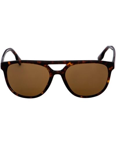 Burberry Be 4302 300283 Aviator Polarized Sunglasses - Black
