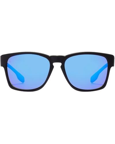 Hawkers Core Hcra22bltp Bltp Square Polarized Sunglasses - Blue