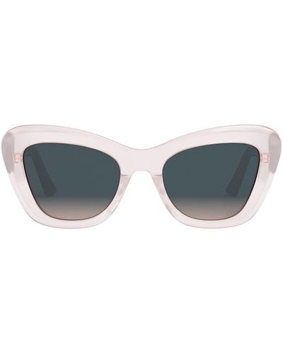 Dior Bobby B1u Cd 40084 U 74s Cat Eye Sunglasses - Black