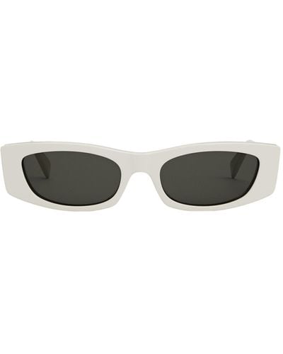 Celine Bold 3 Dots Cl 40245u 25a Rectangle Sunglasses - Black
