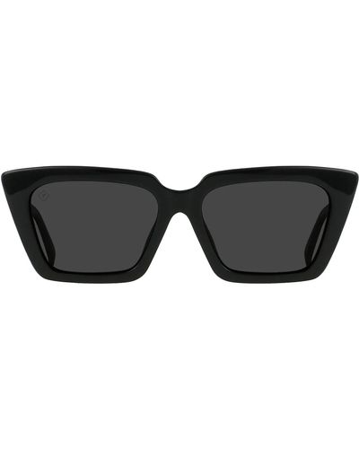 Raen Keera Pol S756 Cat Eye Polarized Sunglasses - Black