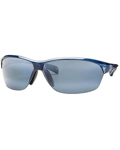 Maui Jim Hot Sands Polarized Wrap Sunglasses - Black