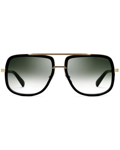 Dita Eyewear Mach-one Aviator Sunglasses - Black