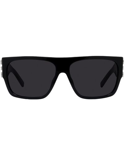 Givenchy 4g Gv 40053 I 01a Flattop Sunglasses - Black
