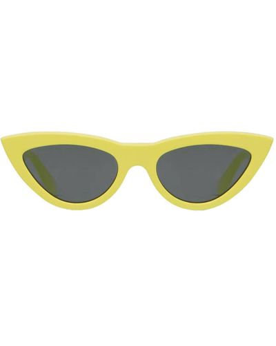 Celine Cl 40019 In 87n Cat Eye Sunglasses - Black