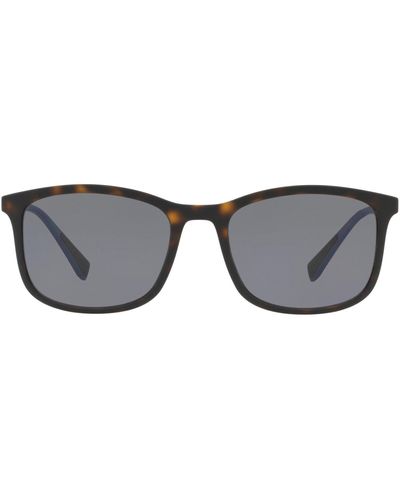 Prada Linea Rossa Ps 01ts Wayfarer Polarized Sunglasses - Brown