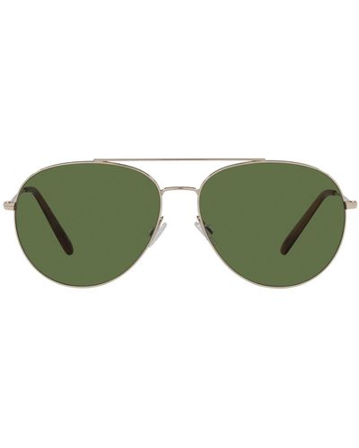 Oliver Peoples Airdale Ov1286s 710 Pilot Sunglasses - Green