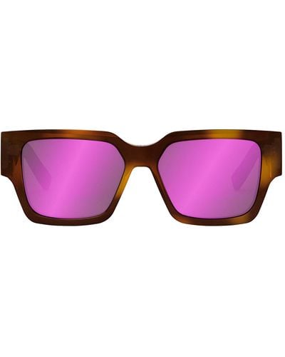 Dior Cd Su Dm 40079 U 56z Square Sunglasses - Purple