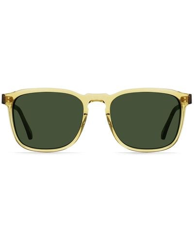 Raen Wiley S654 Square Sunglasses - Green