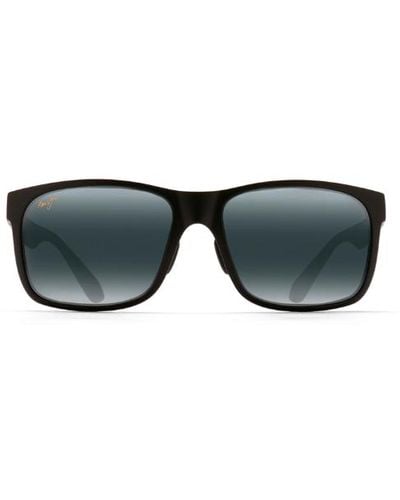 Maui Jim Red Sands Black Square Sunglasses