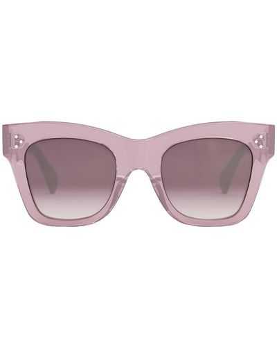 Celine Bold 3 Dots Cl 4004 In 78z Square Sunglasses - Pink