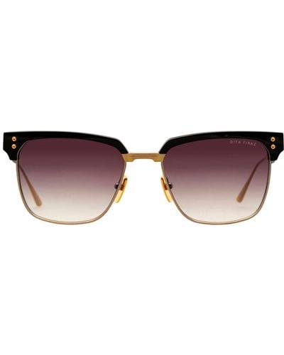 Dita Eyewear Firaz Clubmaster Sunglasses - Black