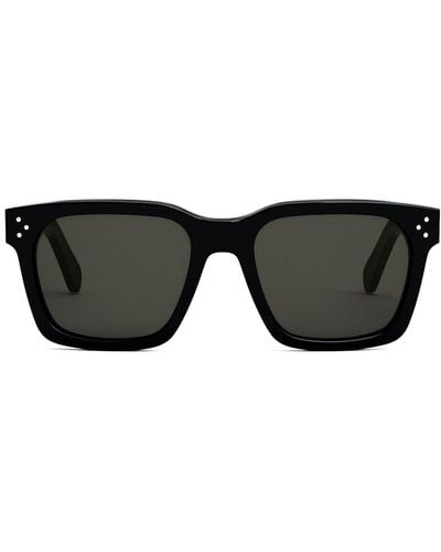Celine Bold 3 Dots Cl 40248i 01a Square Sunglasses - Black