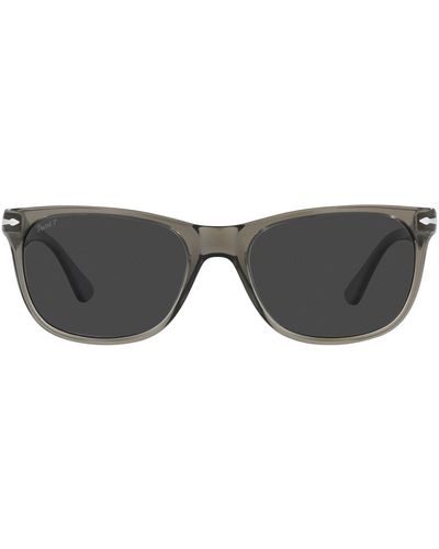 Persol Po 3291s 110348 Wayfarer Polarized Sunglasses - Gray