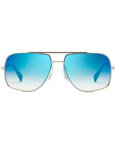 Dita Eyewear Midnight Special Aviator Sunglasses - Blue