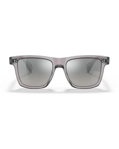 Oliver Peoples Casian Ov5444su 200 Wayfarer Sunglasses - Gray