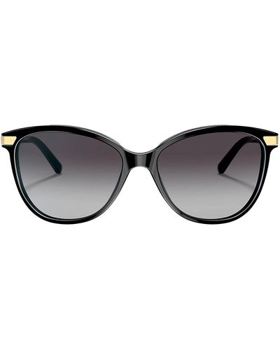 Burberry Be 4216 30018g Cat Eye Sunglasses - Gray