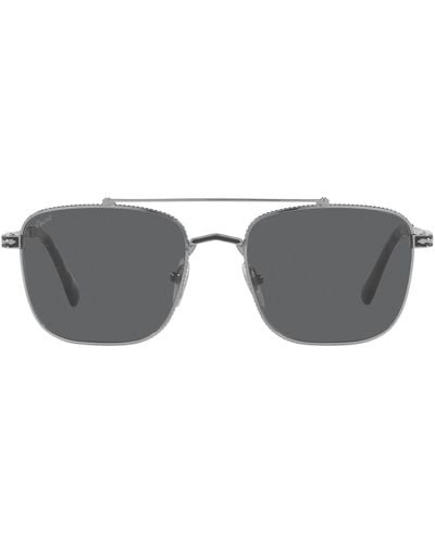 Persol Po2487s 1110b1 Square Sunglasses - Gray