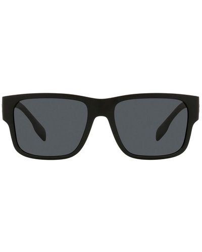 Burberry Knight Be4358 346487 Wayfarer Sunglasses - Gray