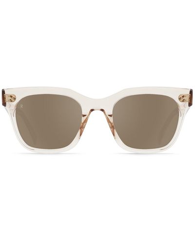 Raen Huxton S888 Square Sunglasses - Brown