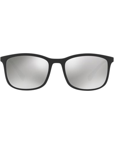 Prada Linea Rossa Ps 01ts Dg02b0 Square Sunglasses - Black