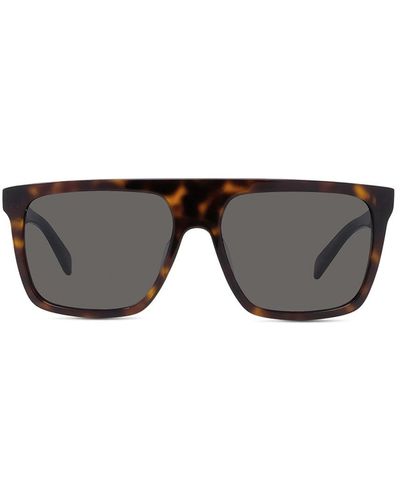 Celine Thin Cl 40209i 52a Flattop Polarized Sunglasses - Gray