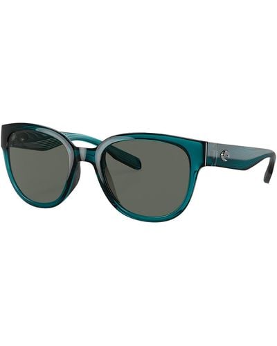 Costa Del Mar Salina 06s9051 Cat Eye Polarized Sunglasses - Gray