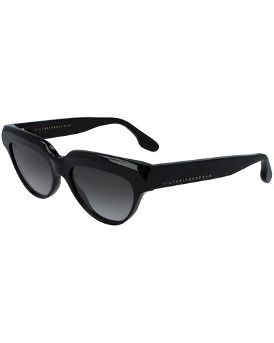 Victoria Beckham Vb602s 001 Rectangle Sunglasses - Black