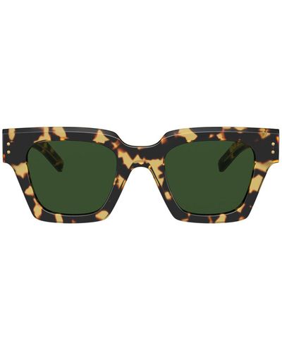 Dolce & Gabbana Dg4413 337552 Square Sunglasses - Green