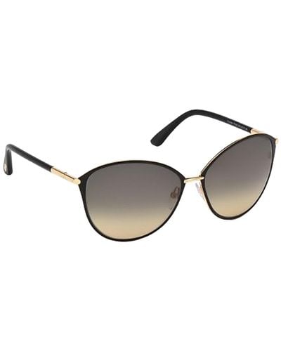 Tom Ford Penelope Ft0320 28b Cat-eye Sunglasses - Black