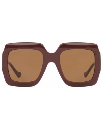 Gucci GG1022S 007 Square Sunglasses - Black