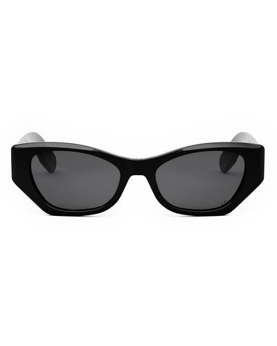 Dior Lady 95.22 B1i Cat Eye Sunglasses - Black
