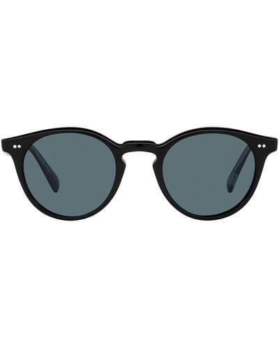 Oliver Peoples Romare 0ov5459su 14923r Round Polarized Sunglasses - Black