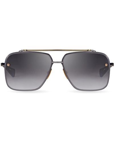 Dita Eyewear Mach-six Square Sunglasses - Black