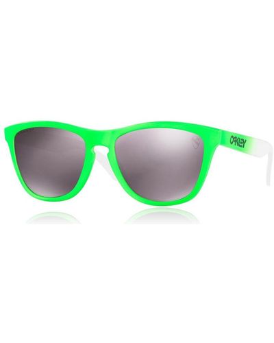 Oakley Frogskins Oo 9013-99 Square Polarized Sunglasses - Green