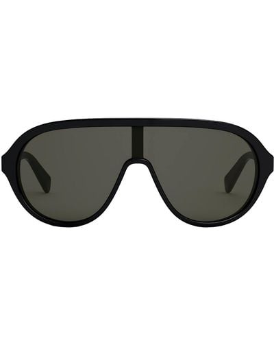 Celine Cl 40234 I 01a Shield Sunglasses - Black