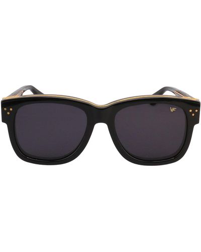 Vintage Frames Company Vf Billionaire 0002 Wayfarer Sunglasses - Black