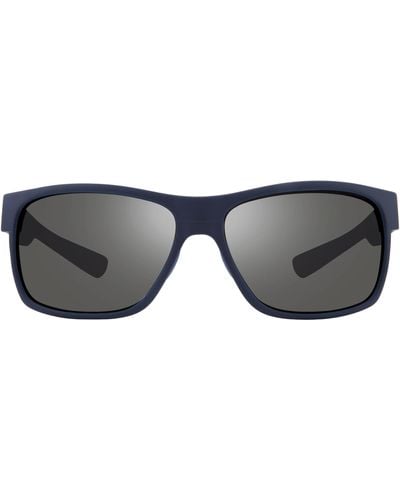 Revo Espen Bs Rectangle Polarized Sunglasses - Gray
