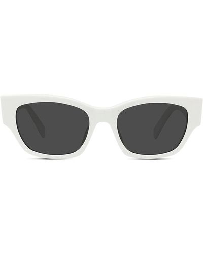 Celine Monochroms Cl 40197u 25a Cat Eye Sunglasses - Gray