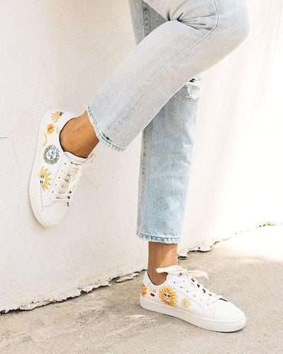 soludos white platform sneakers