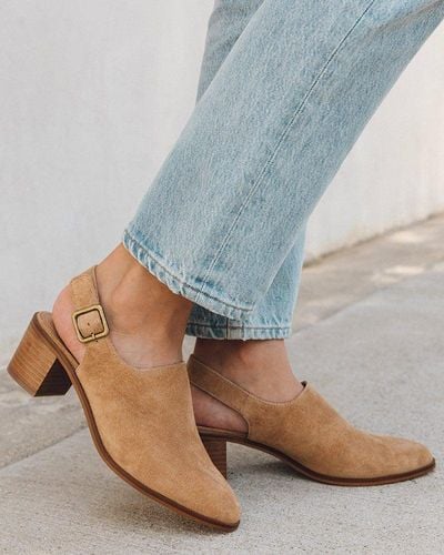 Soludos embellished shop floral mule
