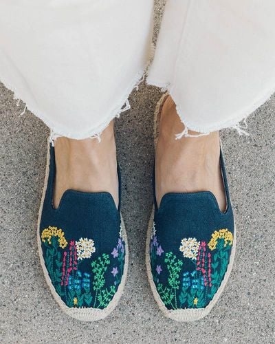 Soludos wildflower sales mule