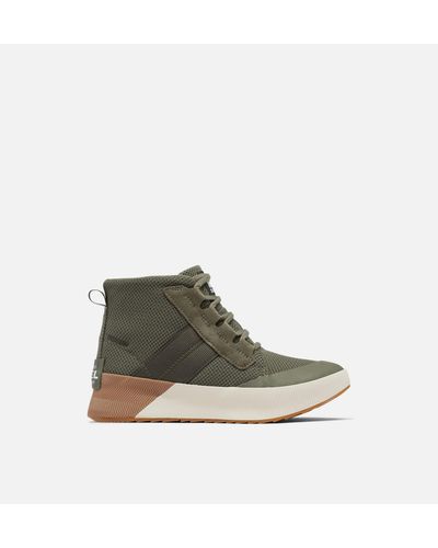sorel women's green boots