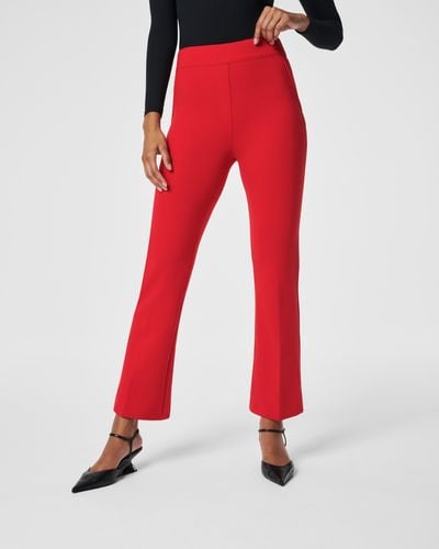 Spanx The Perfect Pant, Kick Flare - Red