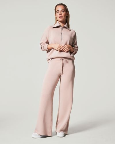 Spanx Airessentials Wide Leg Pant - Natural