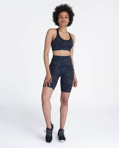Spanx Look At Me Now Bike Short - Blue