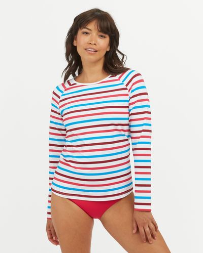 Spanx Long Sleeve Swim Shirt - Multicolor