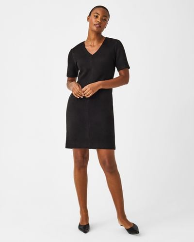 Spanx Active Get Moving Stretch Mini Dress in Black