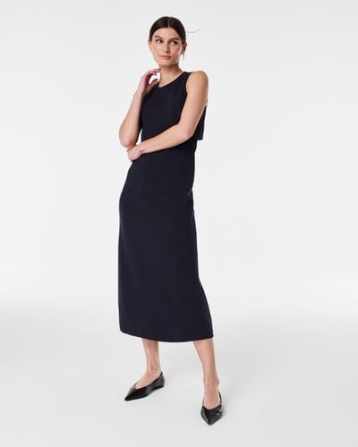 Spanx The Perfect Overlay Dress - Blue