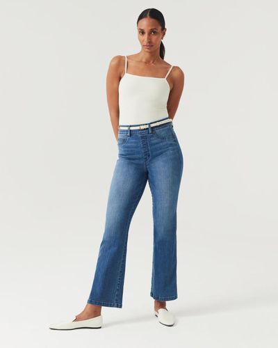 Spanx Flare Jeans, White